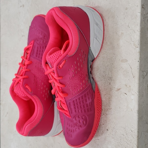 K-Swiss sneakers men's 5.5 women's 7.5 Pink and coral Flow Coolsystem Dura Wrap - Picture 5 of 16